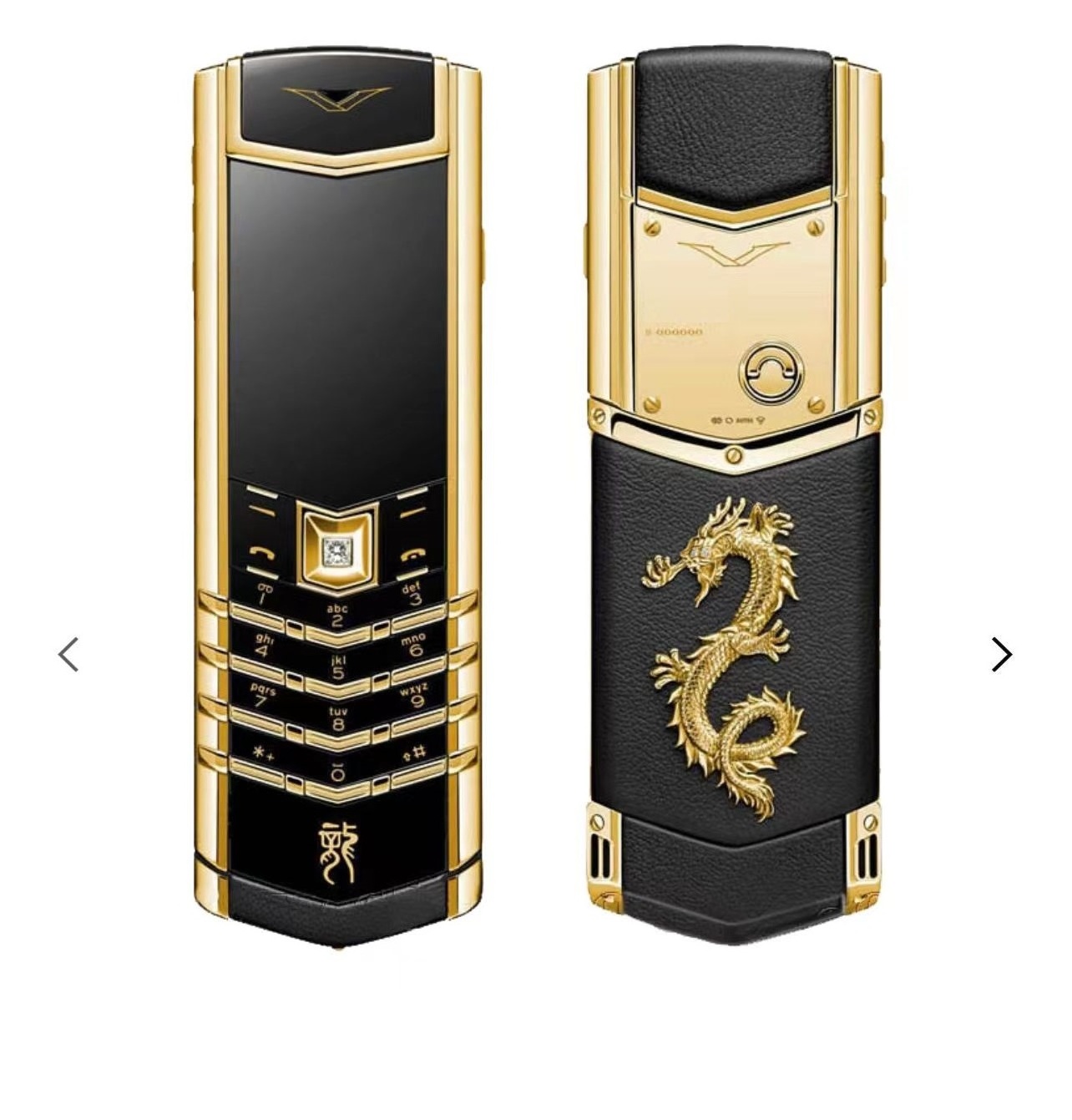 New Hot sale unlocked luxury vertue Mini phone K8 + golden dragon dialer keypad cell phone  elderly mobile phone   wholesale