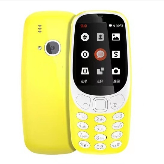 TOP sale Wholesale Factory Supply 2G GSM feature Phone noki 3310 Dual Sim Card Small Celular  Mini Phone