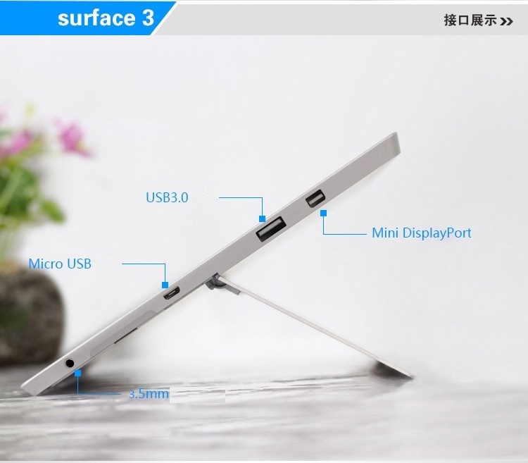 Hot sale Surfacepro4 3 5 6 Tablet 2-in-1 i5 i7 Laptop 12.3 Office PAD Wholesale