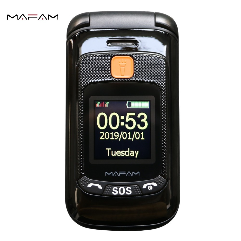 2024 New Fashion Flip Phone 2.4 inch Mobile Phone Mafam F899 for elderly people gsm cellphone