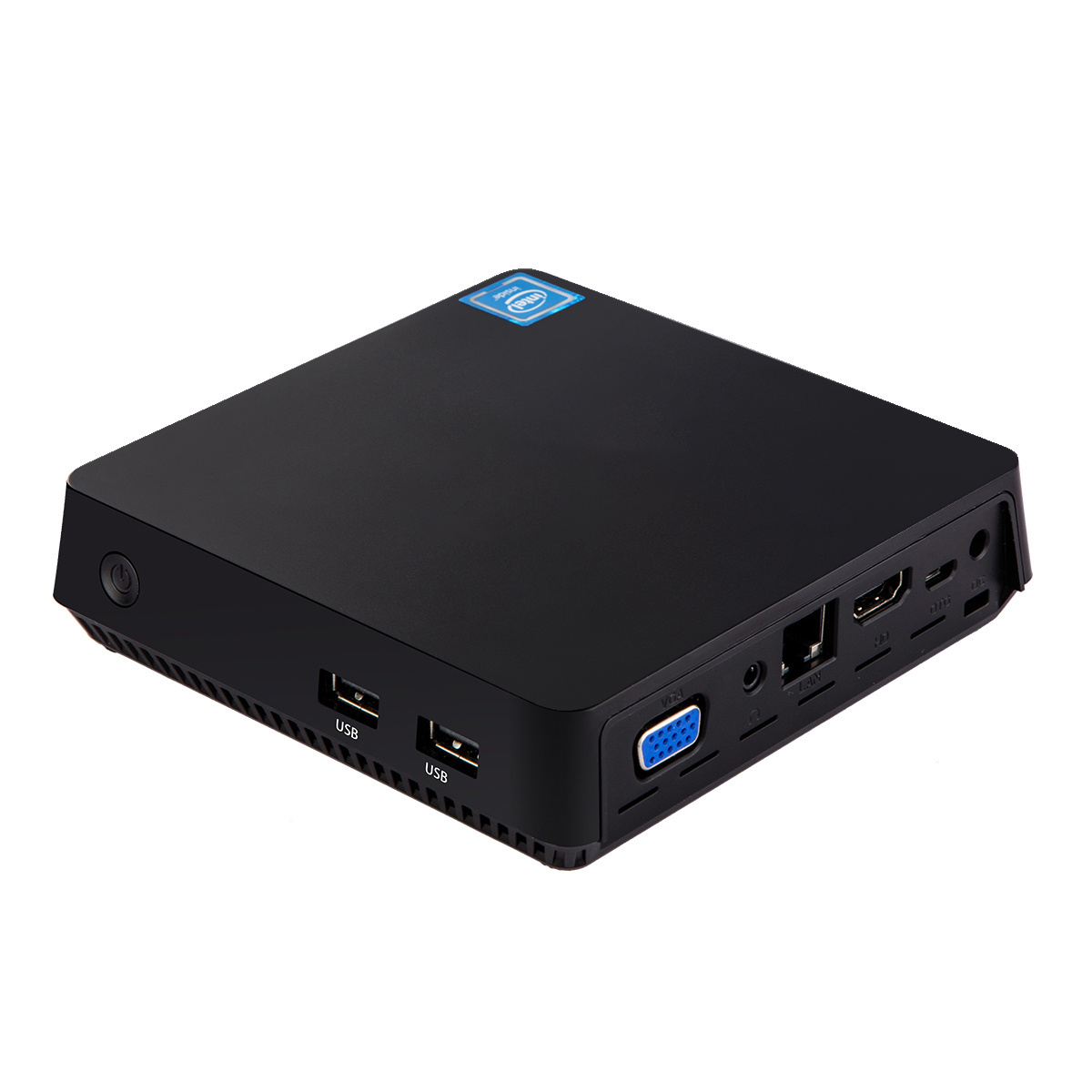 New cheapeMicro PC In-tel  Atom quad Core  Win10  Gigabit LAN  Minipc Wifi DDR3L 4USB TC Mini Computer in stock wholesale