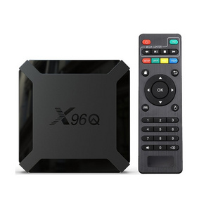 Good Price Allwinner H313 Quad Core X96Q Digital TV Set Top Box 1+8GB Android 10.0 Digital TV Case 4K Smart Android Set Top Box