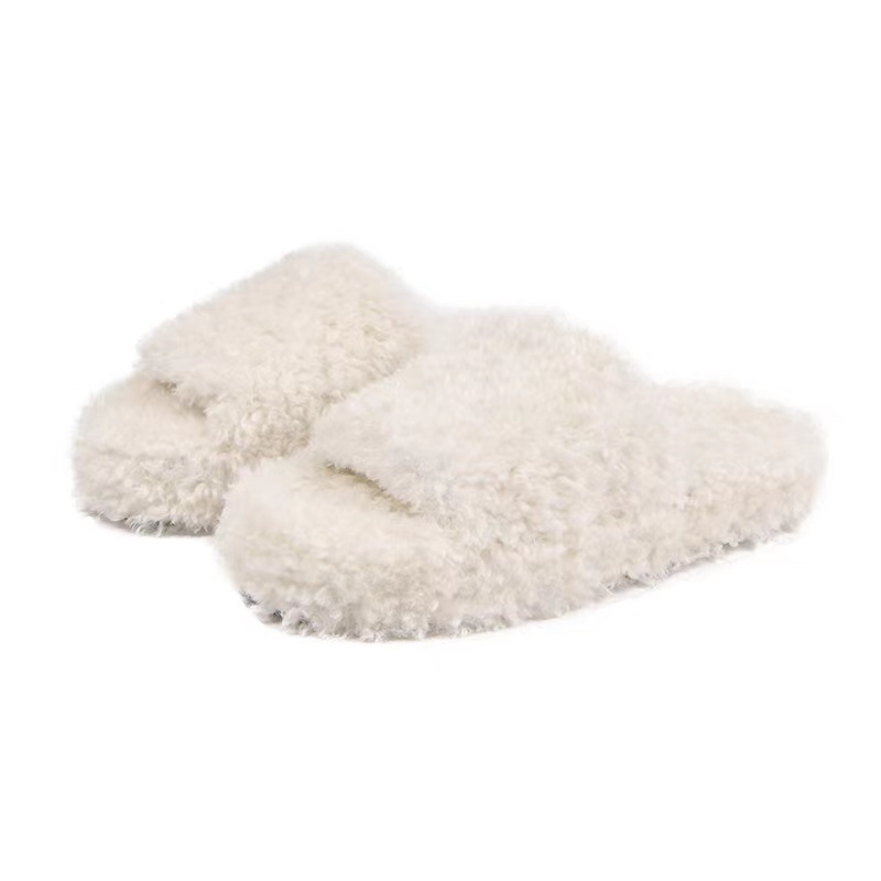 popular famous shoe and bag set fashion fluffy fur women's slippers designer slipper and purse sets for ladies