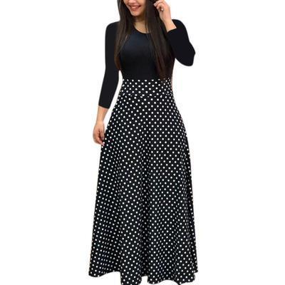 Womens Clothing Clothes Women Ladies Jupe Longu Printing Girl Women's Skirts Elegant Maxi New Floral Print Patchwork Long Skirt