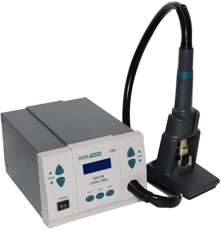 Quick 861DW 1000W Rework Station High Power Hot Air Soldering Station