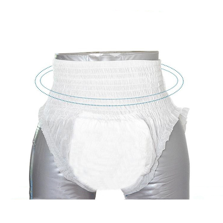 OEM Soft Non-woven Manufacturer Direct Sale Disposable Super Absorbent Ultra Thick Adult Diaper Pants For Inconvenient People