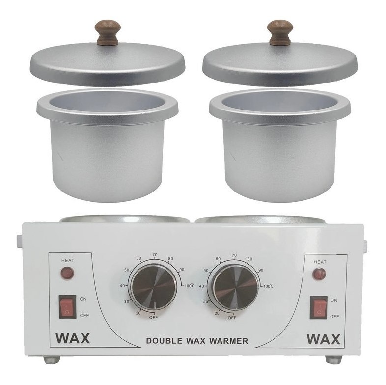 professional electric two pots warmer wax heater 1000ml double wax warmer