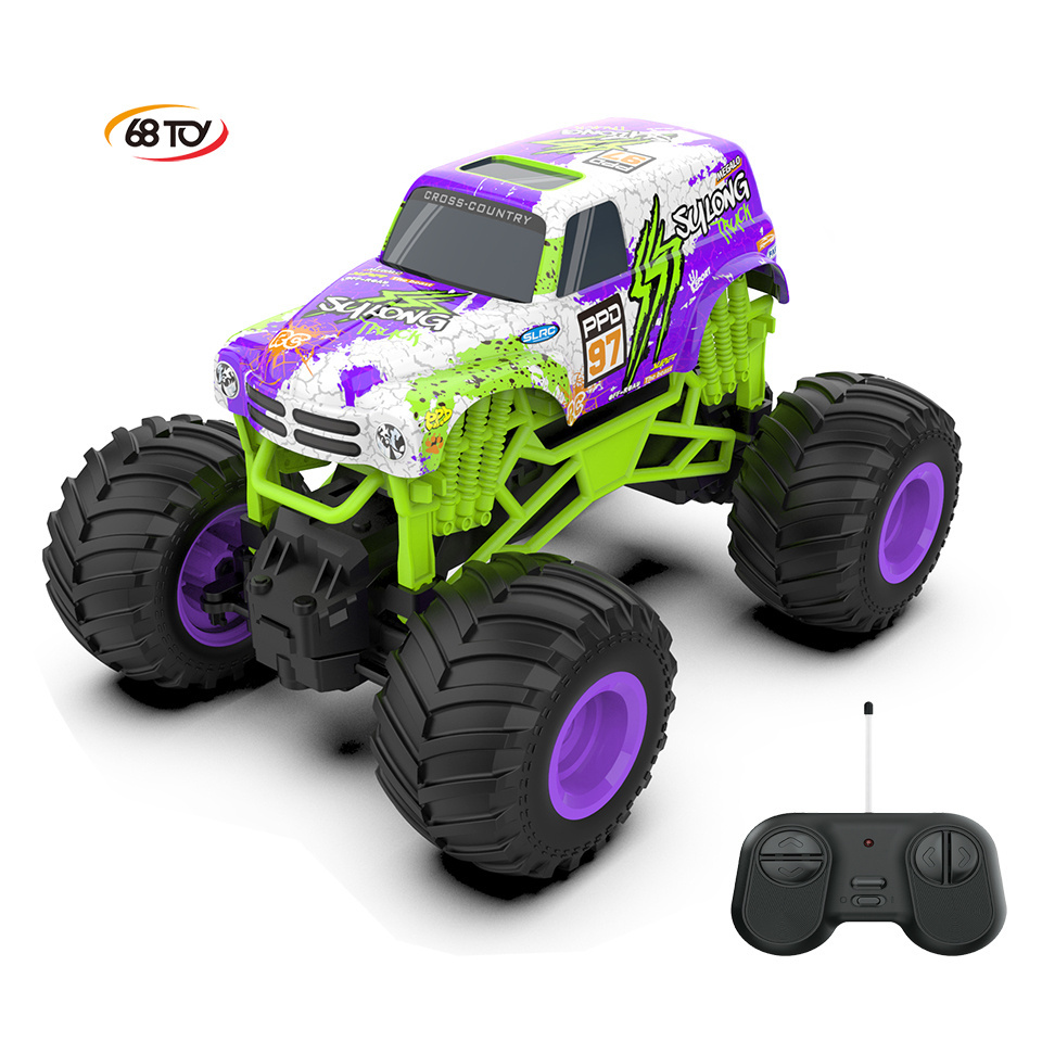 Racing  Monster Truck off-road vehicle for chiren 4 channel remote control car toy