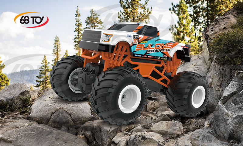 Racing  Monster Truck off-road vehicle for chiren 4 channel remote control car toy