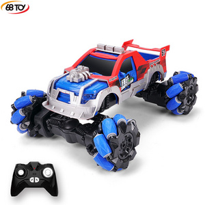 4wd 2.4g 1:14 radio control 360 rotating stunt car All Direction Drift RC Car Deformation Foldable Wheel Off Road Truck