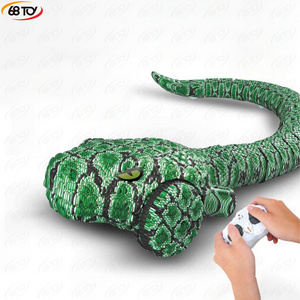 New arrival 2.4G remote control amphibious snake Children's electric simulation python Boys novelty strange animal toy