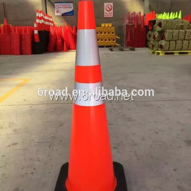 90cm PVC traffic road safety cone, 36inches Orange traffic cones