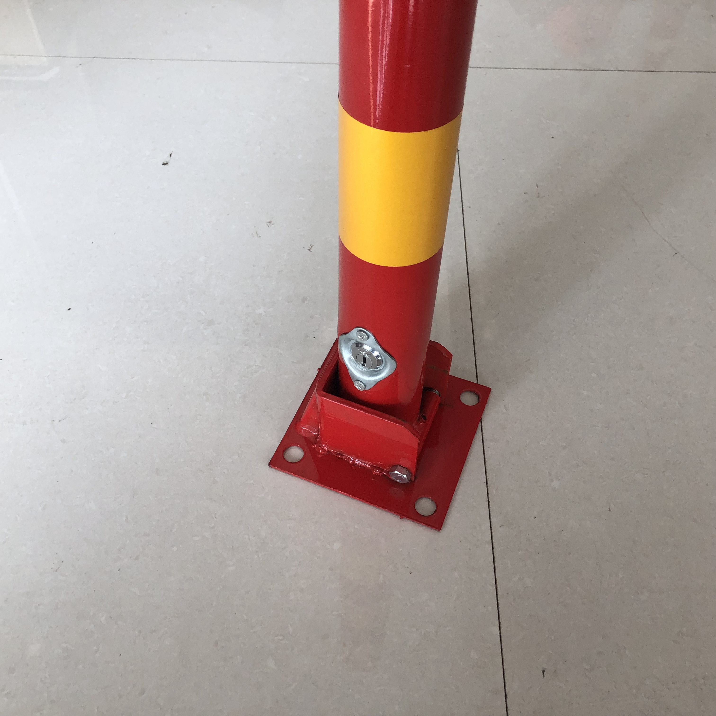 removable lockable parking bollards