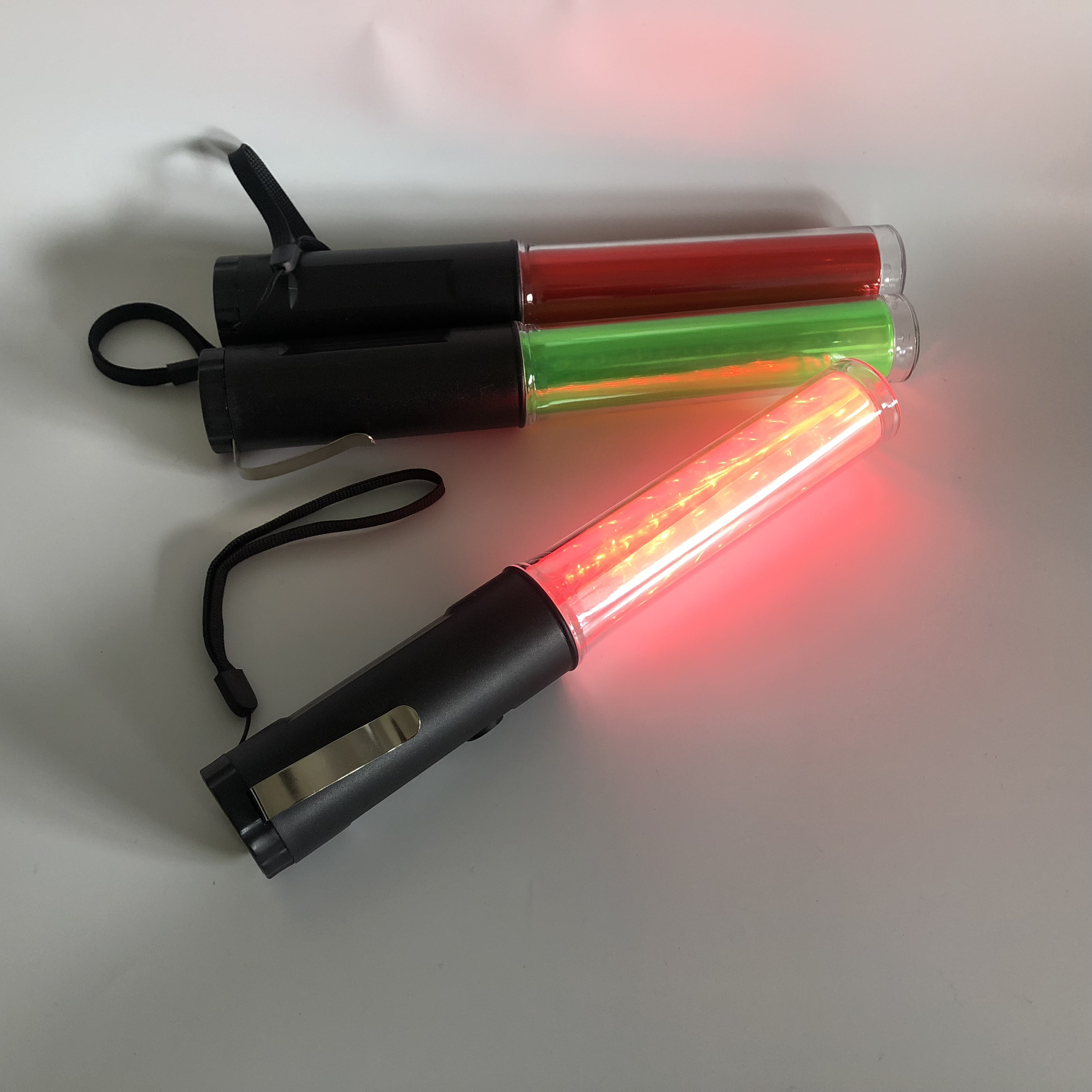 CE LED Baton, 3*40cm Length LED Strobe Traffic Baton