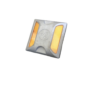 pavement road marker white reflector Aluminum Road Studs