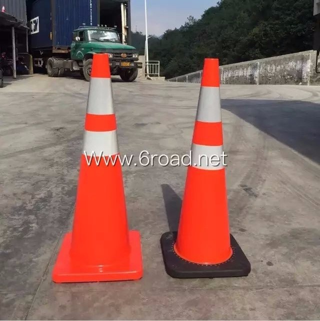 90cm PVC traffic road safety cone, 36inches Orange traffic cones