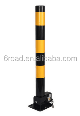 removable lockable parking bollards