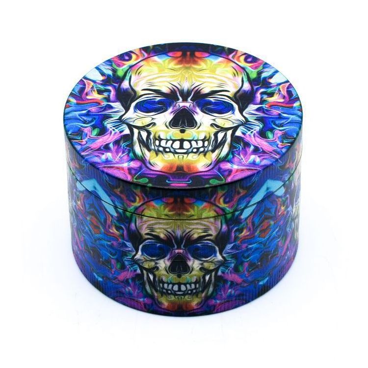 Wholesale Hot Selling  Factory Direct Smoking Accessories Herb 50mm Custom Logo Metal Tobacco Grinder