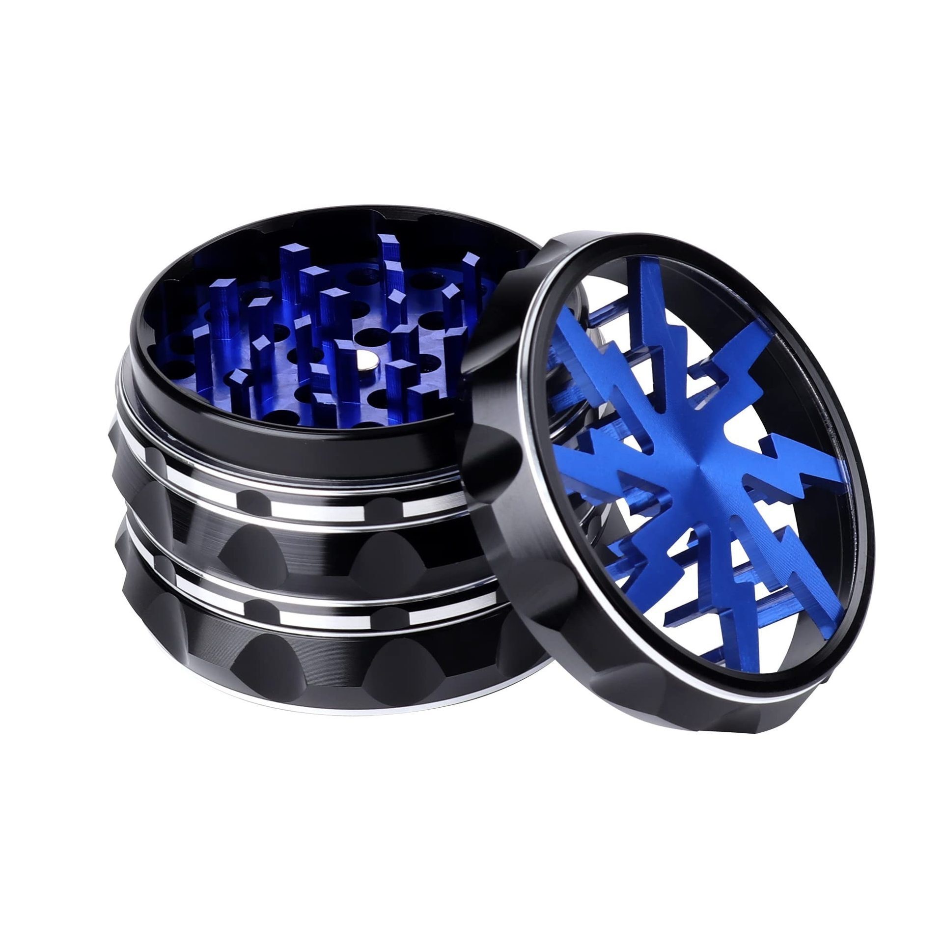 4 layer Smoking Herb Grinder Custom logo burnisher grinder mechanical custom manual herb grinder