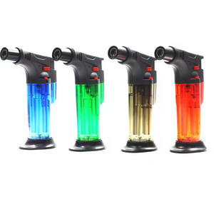 Wholesale Refillable Butane Gas Windproof BBQ Kitchen Cigarette Jet Torch Lighters for Multi Purpose