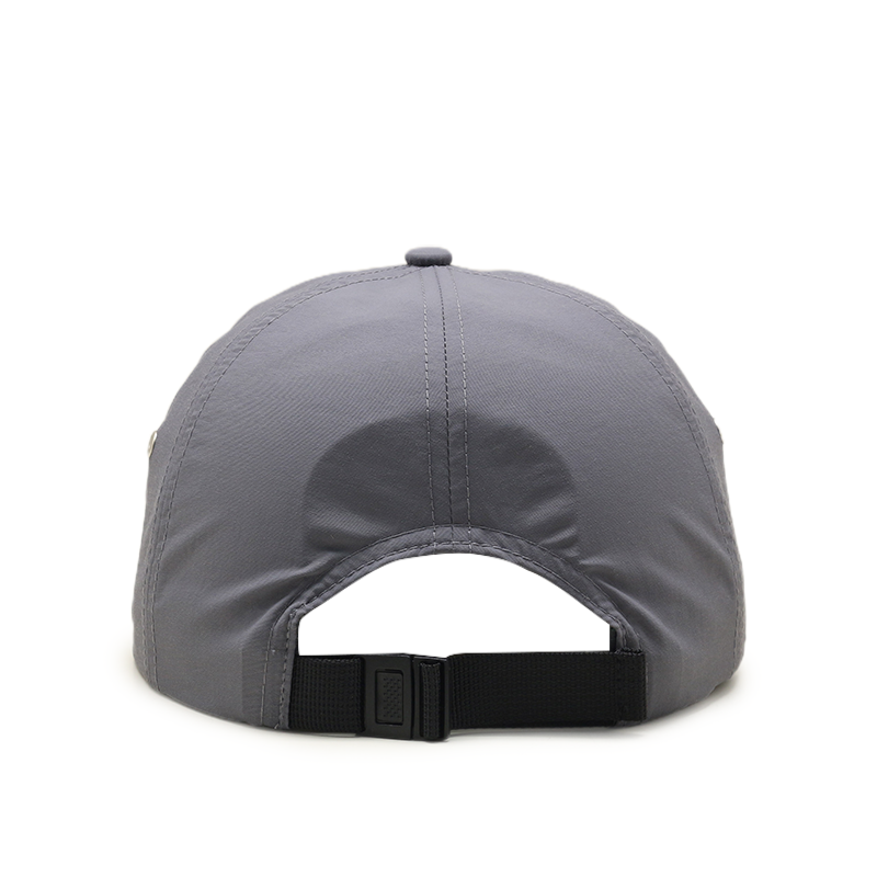 Running Hiking Sport Caps Flat Bill Cap Light Weight Dry-Fit Hat 5 Panel Nylon Cap