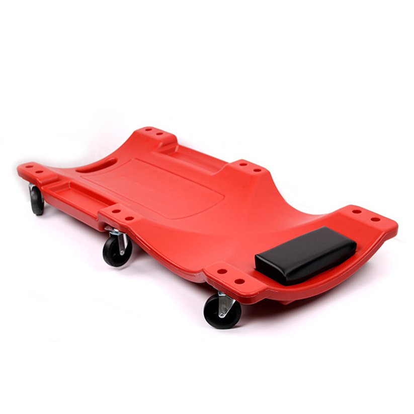 36 Inch Auto Repair Lying Board with Light Auto Creeper Seat Repairing Tool Car Creeper 6 Wheels Auto chassis maintenance scoote