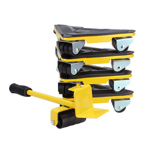 Moving Appliances Helper System Rollers Lifter Furniture 5pcs Mini Weight Moving Tools Set