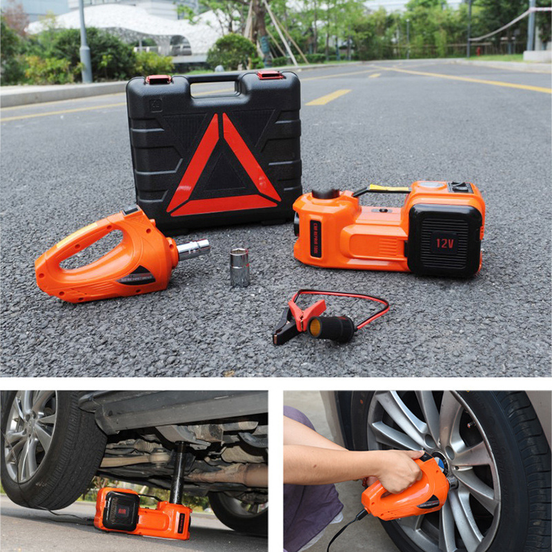 New 5 Ton Portable Electric Car Jack Kit for Car Tire Change