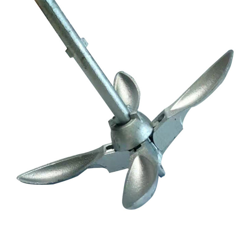 Fishing Kayak Canoe Folding Anchor Kit,High Quality Stainless Steel Shaped Anchor Wedge Kayak Anchor for boat