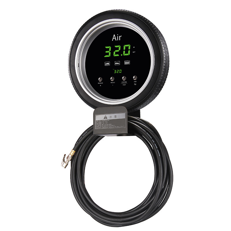 Best Selling Car Automatic Tire Inflator Wall-mounted Digital Display Tire Pump Auto Repair Plant Gas Dispenser