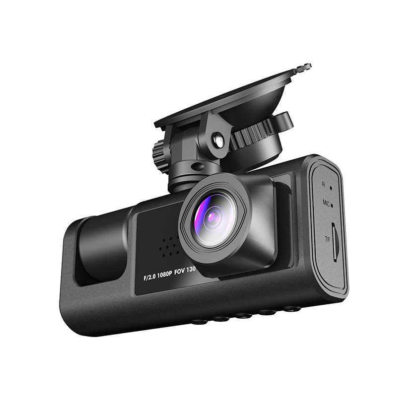 Hot 2 inch 3 lens Dash Cam 1080p Screen Board Front And Rear Back With Night Vision 3 Channel Car Camera Dash Cam Car Black Box