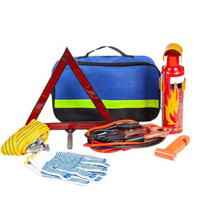 Car Flashlight Tool Kit,Car Emergency Tool Kit With Fire Extinguisher,Auto Emergency Kit