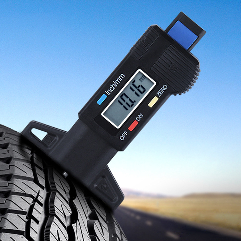 Digital Tyre Tread Depth Gauge,Digital Depth Gauge Car Tire,Tire Tread Depth Gauge