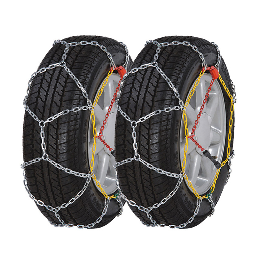 China forestry wheel track chain tire protection snow chain studded snow chain high quality