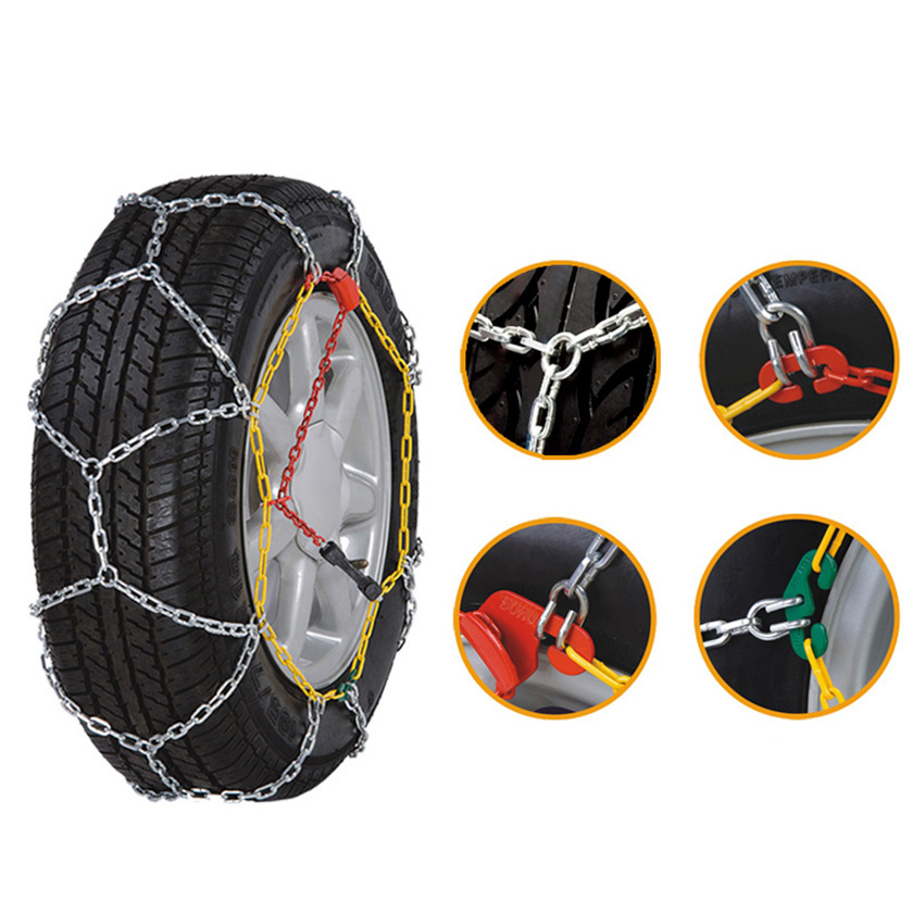 China forestry wheel track chain tire protection snow chain studded snow chain high quality