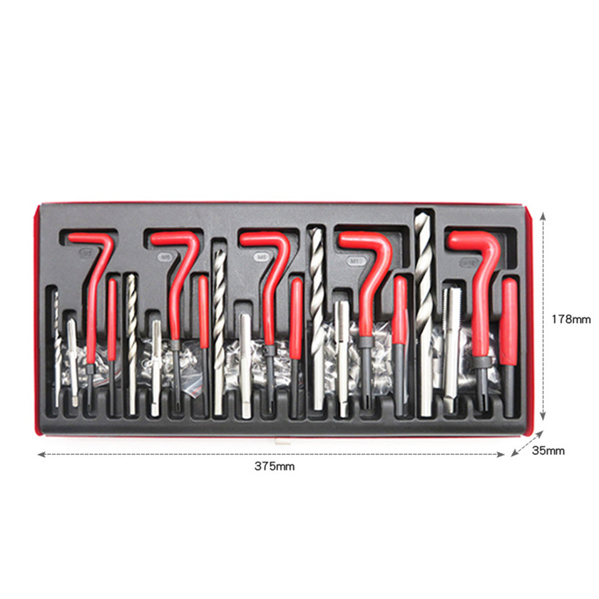 Thread Repair Tool Kit,.Engine Block Restoring Damaged,Thread Repair Kit