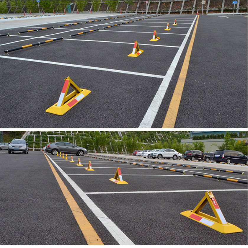 Folding Vehicle Car No Parking Space Safety Security Lot Lock Barrier