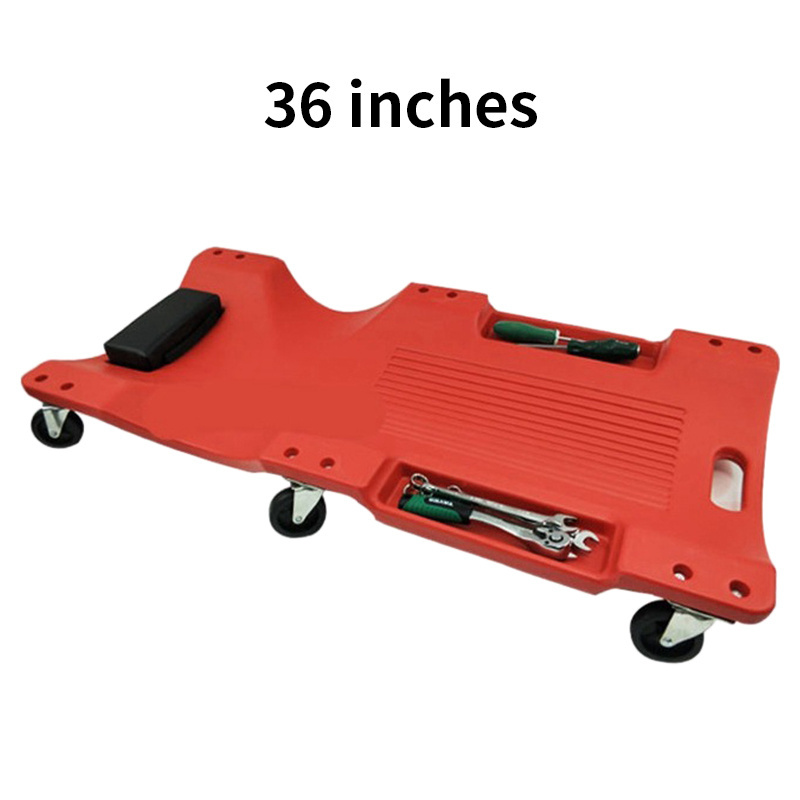 High quality 40'' Professional Plastic Mechanics Car Creeper for vehicle repair