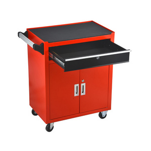 Tool Storage Car Workshop Truck Steel Drawer Trolley Garage Rolling Cart Cabinet Tool Trolley Cabinet Cart With one drawer