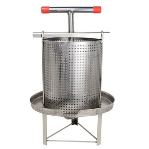 Bee Wax Pressing Machine 10 Frame Honey Extractor Honey Wax Separator In Filter Press Equipment