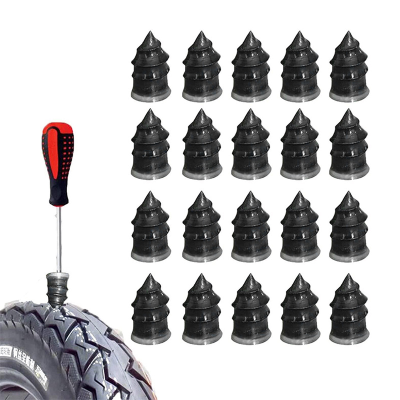 Car Tire Repair Rubber Nails Motorcycle Vacuum Tire Repair Rubber Nail  for Motorcycle Rubber Tubeless Tire Repair Tool Set