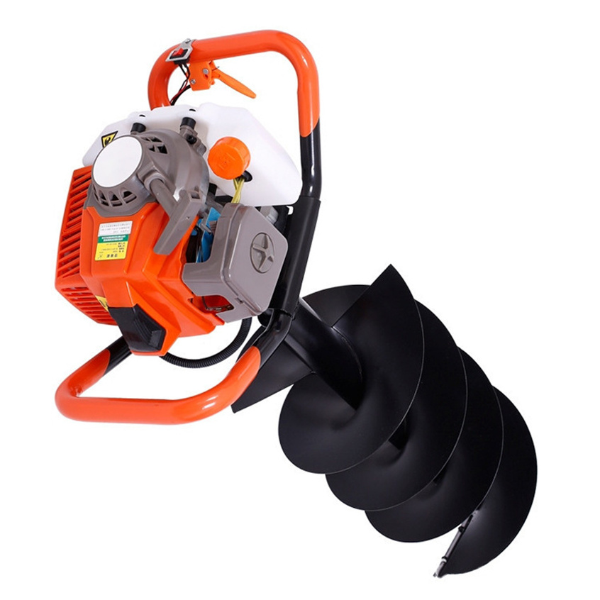 Hot selling gasoline soil drill drill hole digger for tree planting