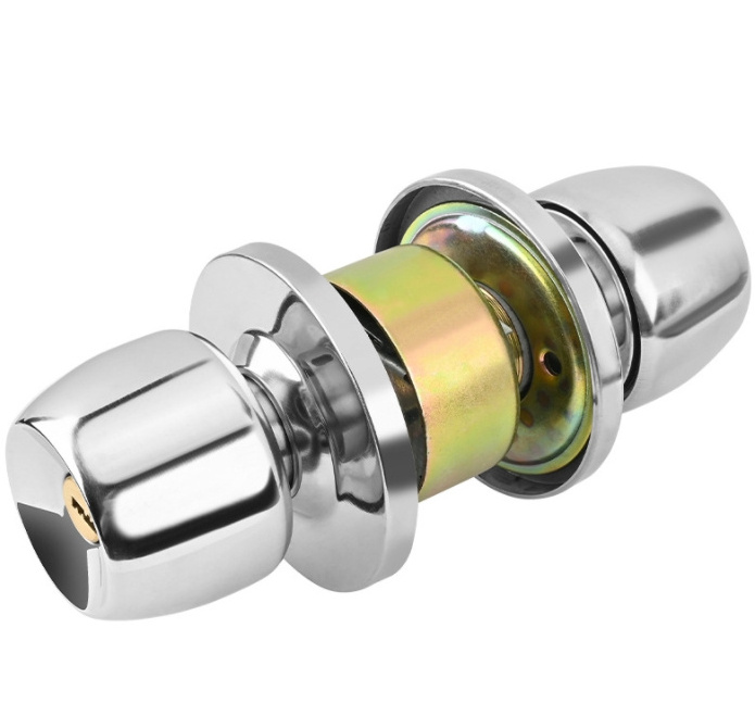 Best Quality Interior Door knobs handles Security Stainless steel Rose Handle door Knobs Lock