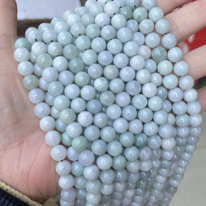 Jadeiet Burma Burmnese burmese Jade Natural Gemstone 4/6/8/10mm Stone Wholesale Polished Loose Round Beads Green Jade