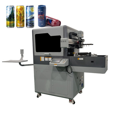 Professional Tumbler Bottle Plastic Cup Cone Cylinder Printing Machine High Speed UV Aluminum Can Printer