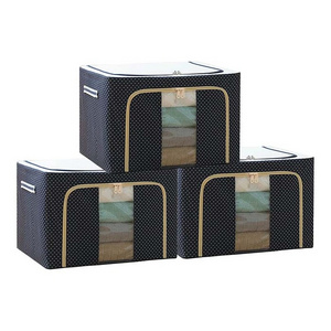 Large Capacity Clothes Storage Bag Clothes Storage Box Organizers for Blankets Under Bed Storage Container