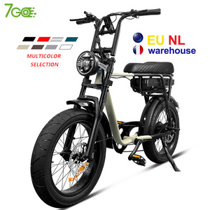 7Go EB4 EB2 fatbike bike EU warehouse Mountain E-bike Super Fat Tire 250W Electric fatbike go fast bike electric bicycle