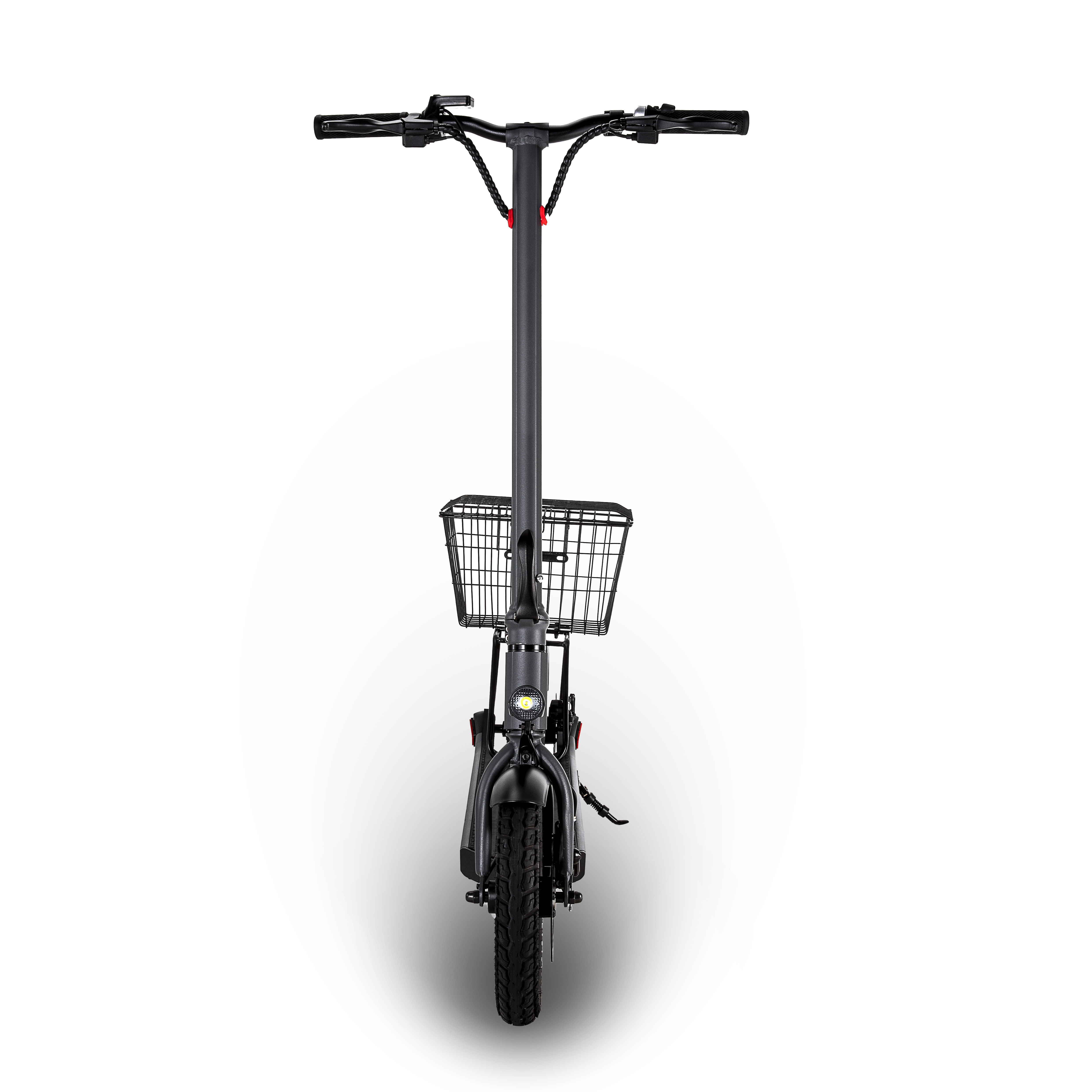 EU/US warehouse 12 inch big tires Fast Electric Scooter with basket 350W Unisex  manufacturers price electric scooter