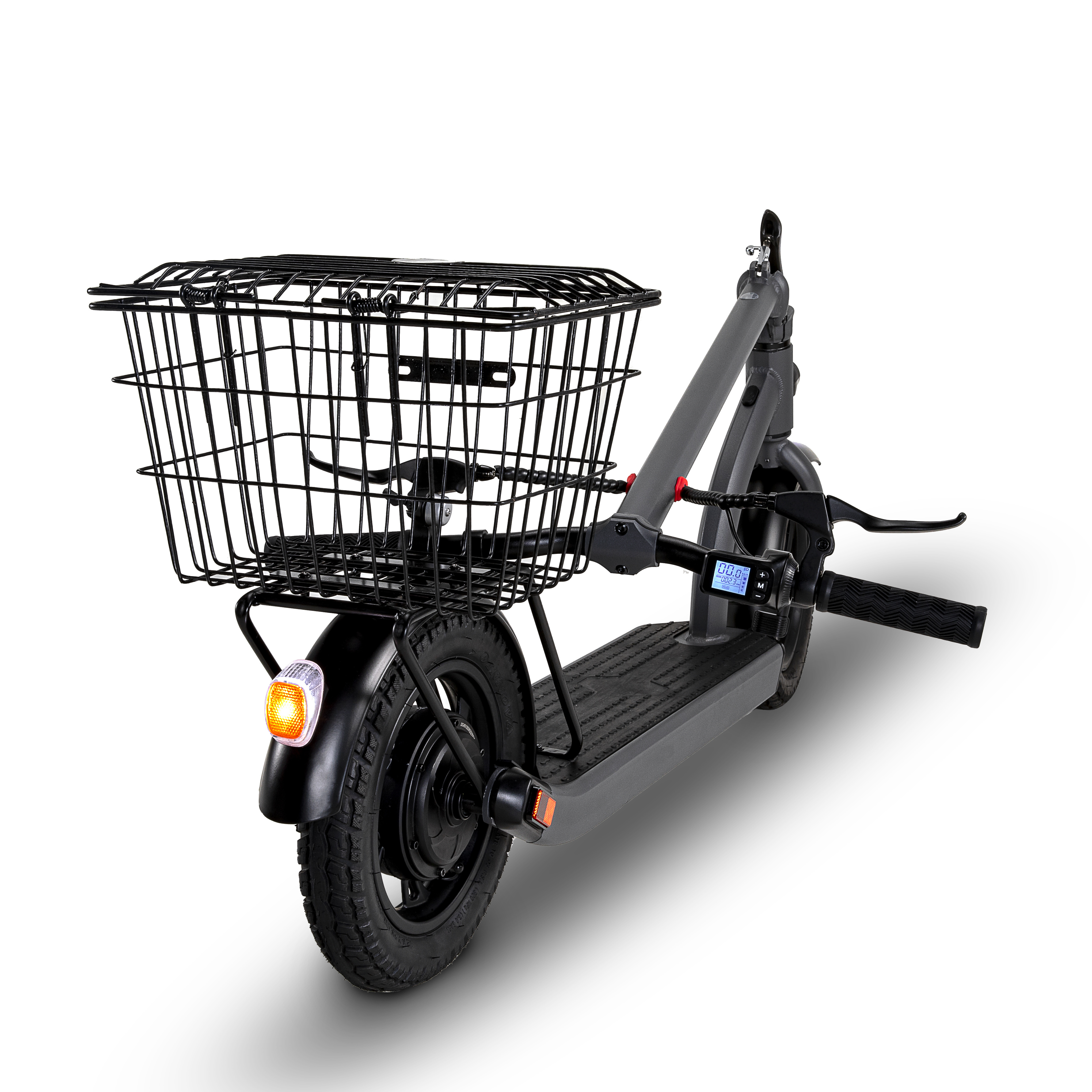 EU/US warehouse 12 inch big tires Fast Electric Scooter with basket 350W Unisex  manufacturers price electric scooter