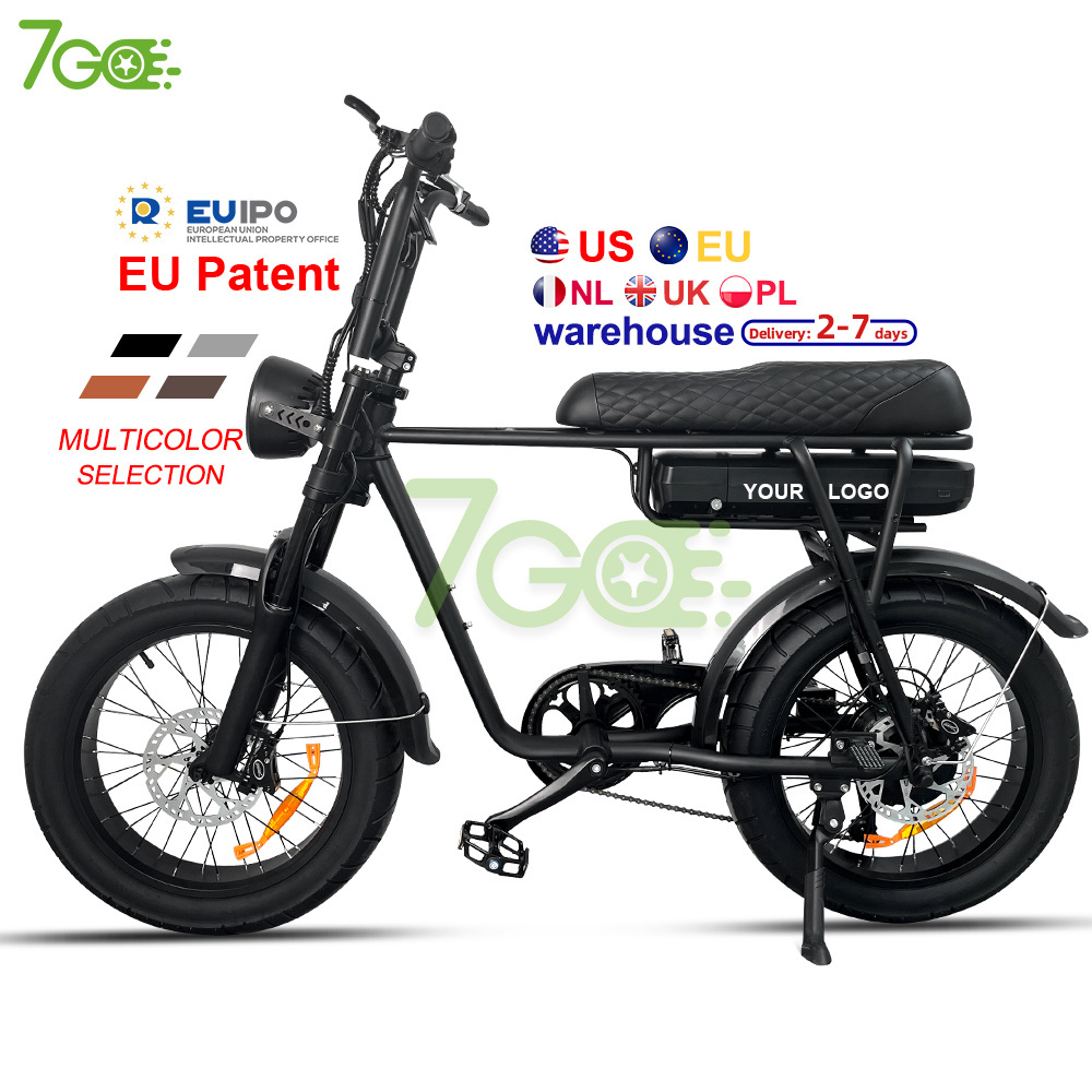 EB4 EB2 Fat tire electric bike Us Eu Uk Ca warehouse E-Bike 750W 1000W Electr Off-Road City step over Ebike fat bike electric